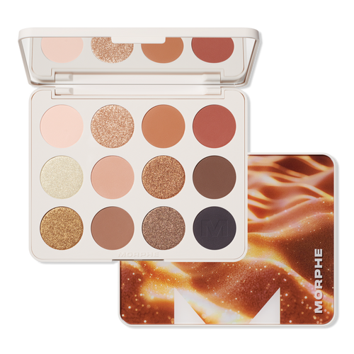 Flickering Sands ChromaPlus 12-Pan Eyeshadow Palette - Morphe | Ulta Beauty