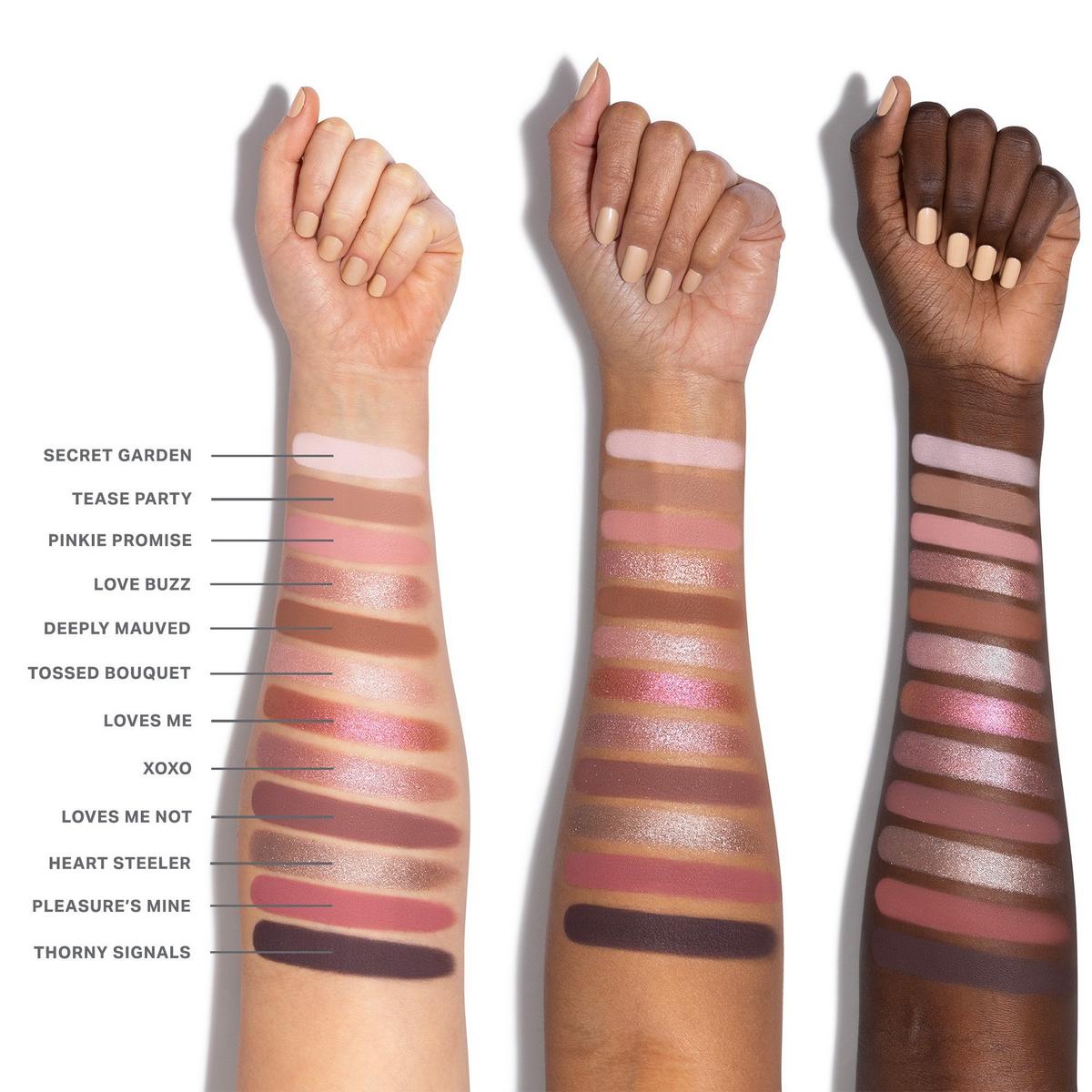 ChromaPlus 12-Pan Eyeshadow Palette - Rose Frequency