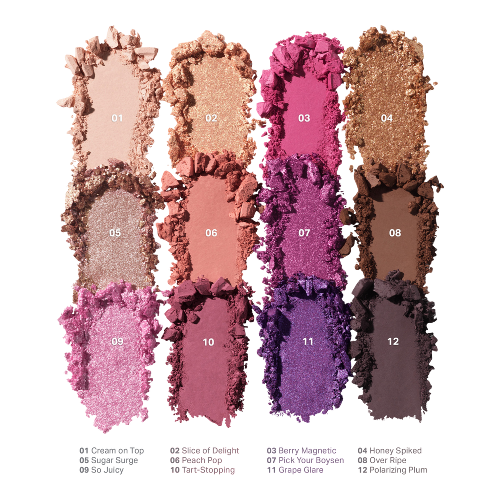 ChromaPlus 12-Pan Eyeshadow Palette - Electric Currant