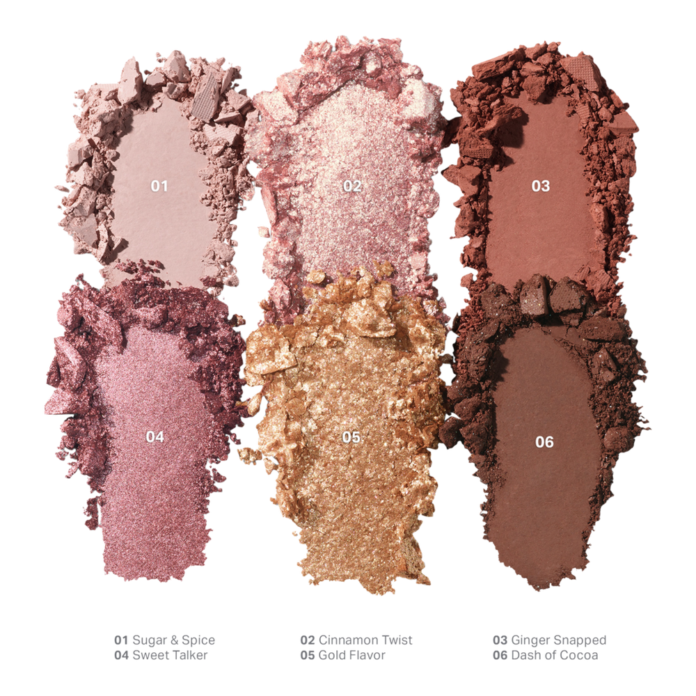 ChromaPlus 6-Pan Eyeshadow Palette - Outer Spice