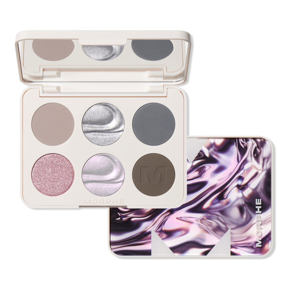 Morphe Chromaplus 6-pan Eyeshadow Palette - Cyber Chrome