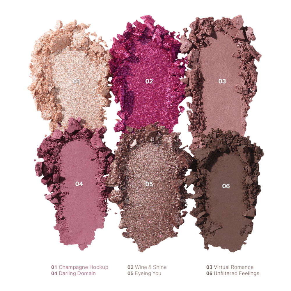 ChromaPlus 6-Pan Eyeshadow Palette - Love Byte
