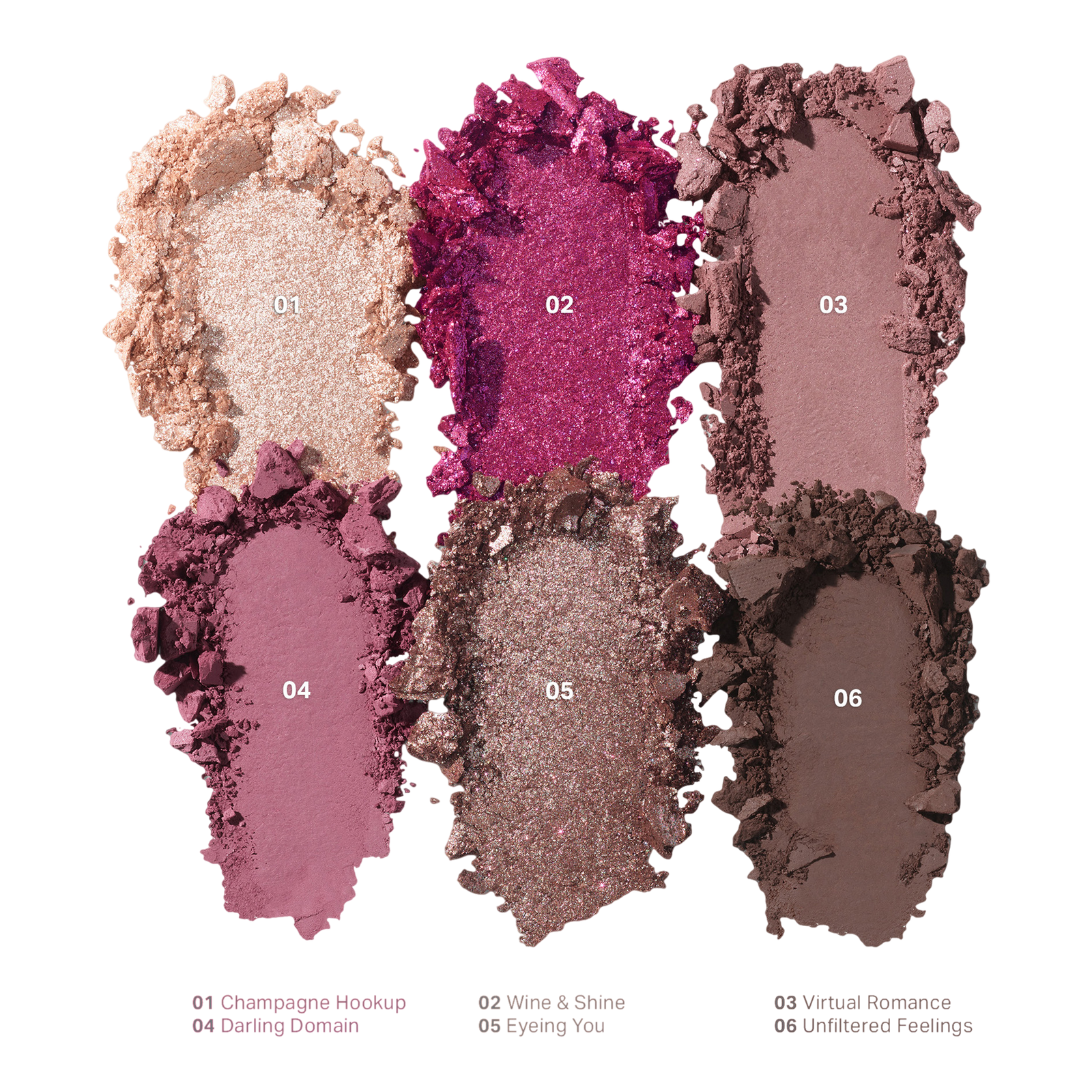 ChromaPlus 6-Pan Eyeshadow Palette - Love Byte