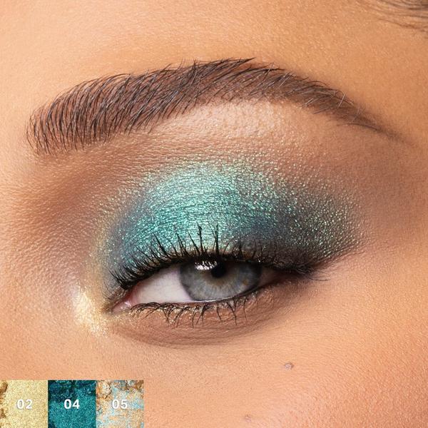 Paleta de sombras ChromaPlus de 6 colores 3