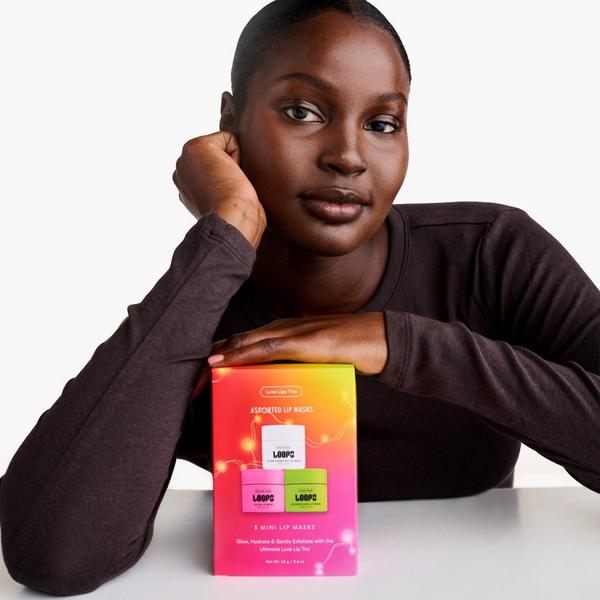 LOOPS Luxe Lips Trio Mini Lip Mask 3 Piece Variety Set #6