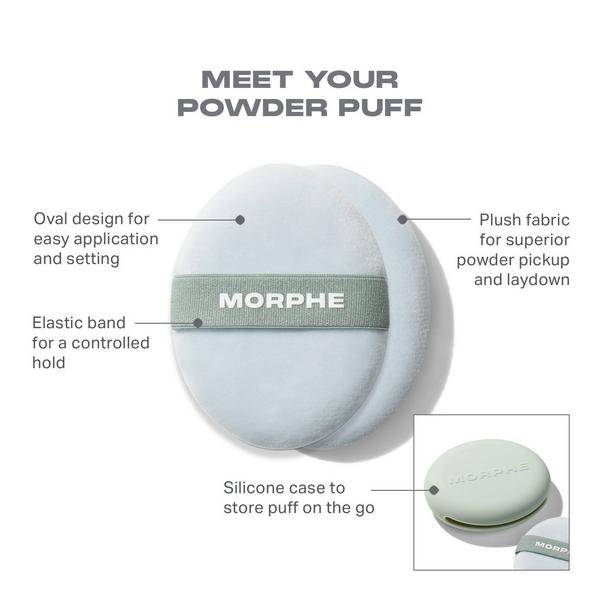 Morphe All Set Touch-Up Powder Puff #3