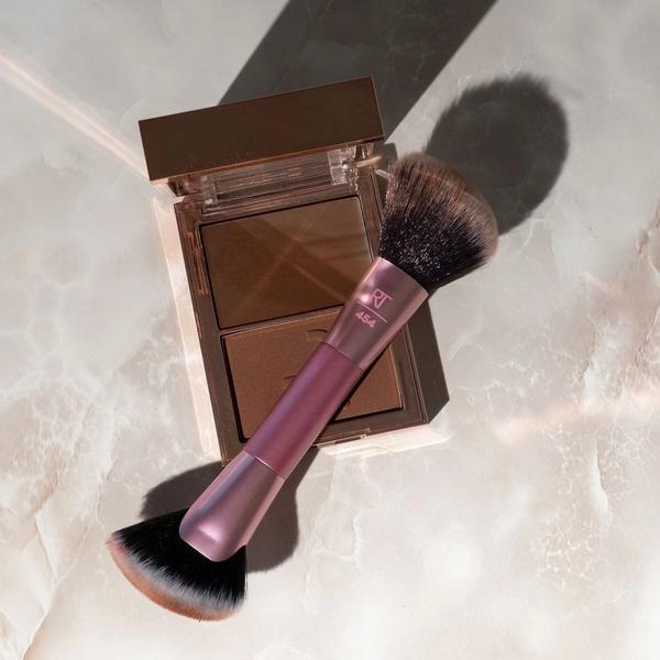 Real Techniques Angled Fan Dual-Sided Finishing Brush #5