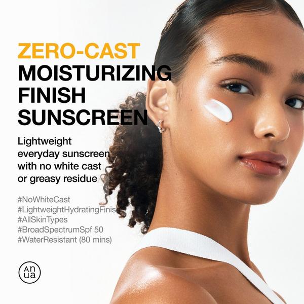 ANUA Zero-Cast Moisturizing Finish Sunscreen #4