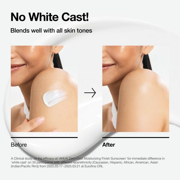 ANUA Zero-Cast Moisturizing Finish Sunscreen #5