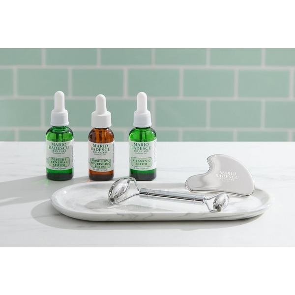 Mario Badescu Stainless Steel Facial Roller and Gua Sha Set #4