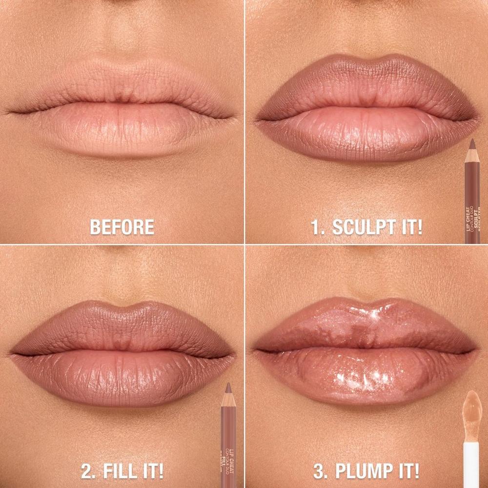 Lip Cheat Contour Duo Lip Liner - Medium