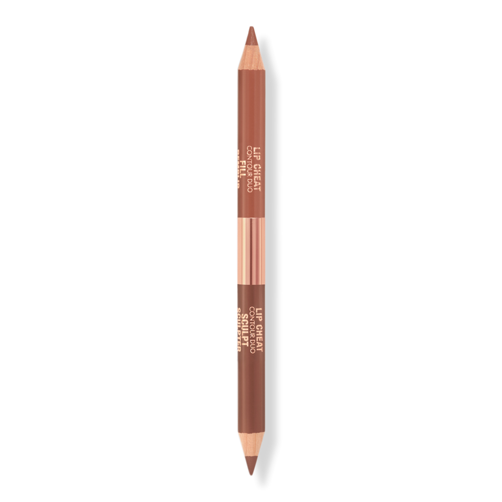 Charlotte Tilbury Lip Cheat Contour Duo Lip Liner - Tan In Brown
