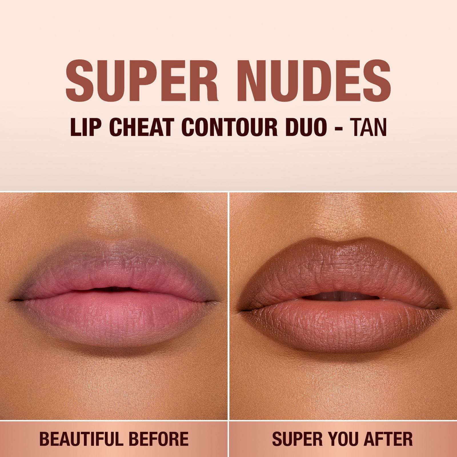 Lip Cheat Contour Duo Lip Liner - Tan