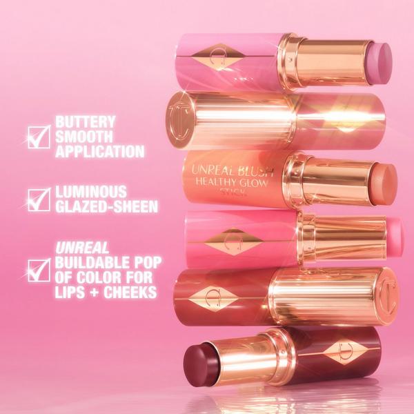 Charlotte Tilbury Unreal Lip + Cheek Glow Blush Stick #9