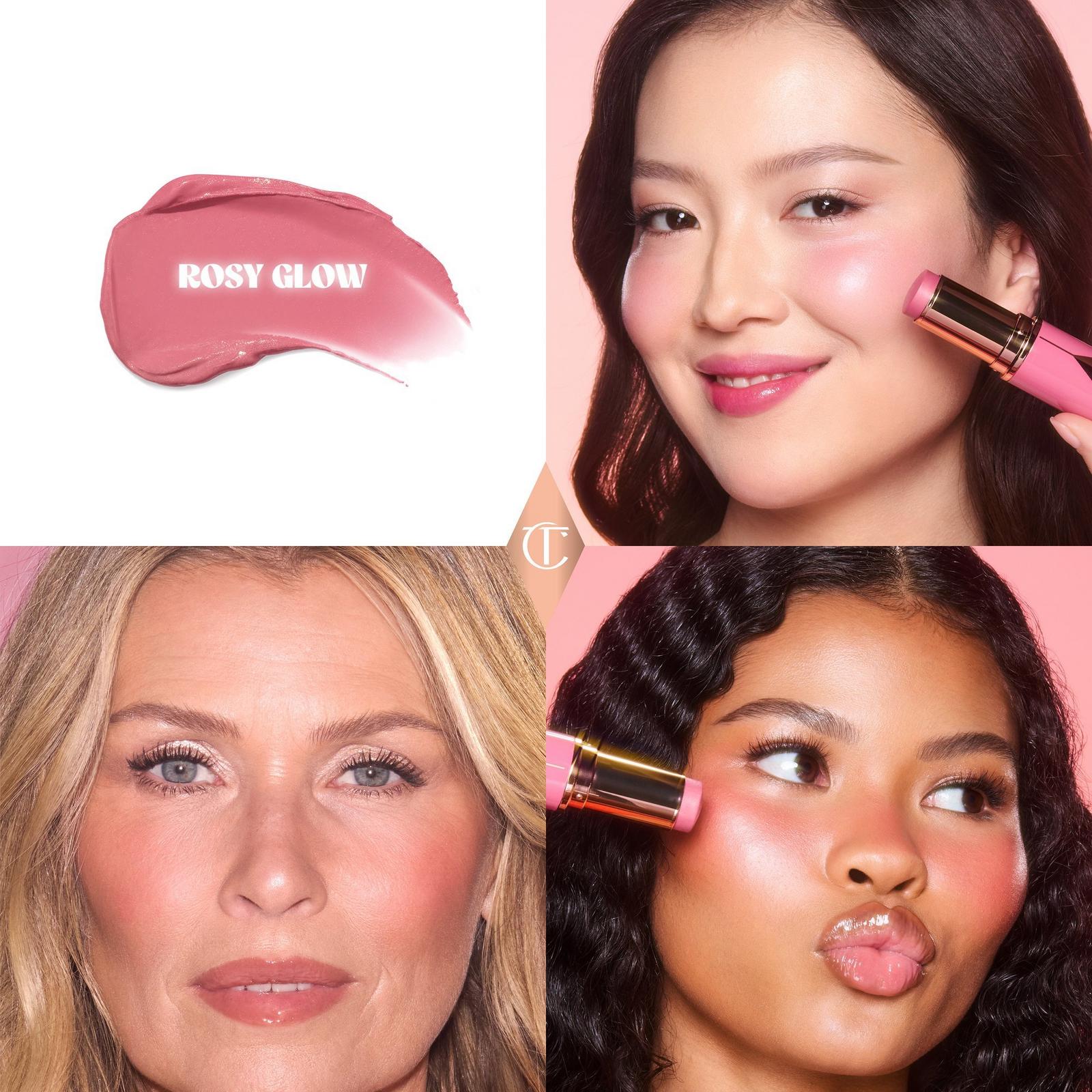Unreal Lip + Cheek Glow Blush Stick - Rosy Glow