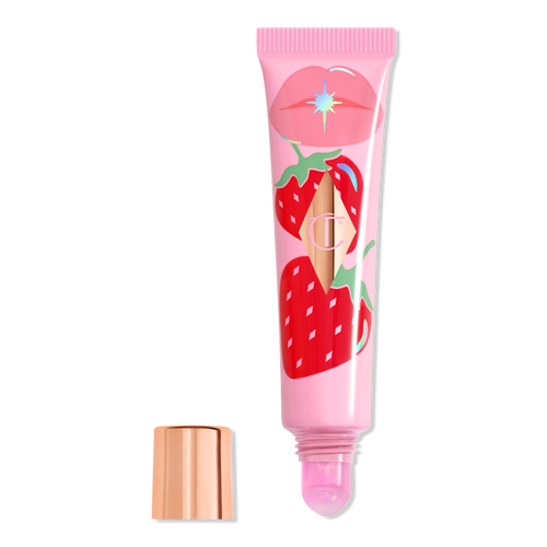 Juicylicious Strawberry Vanilla Unreal Lips Healthy Glow Nectar Oil - Charlotte Tilbury | Ulta Beauty