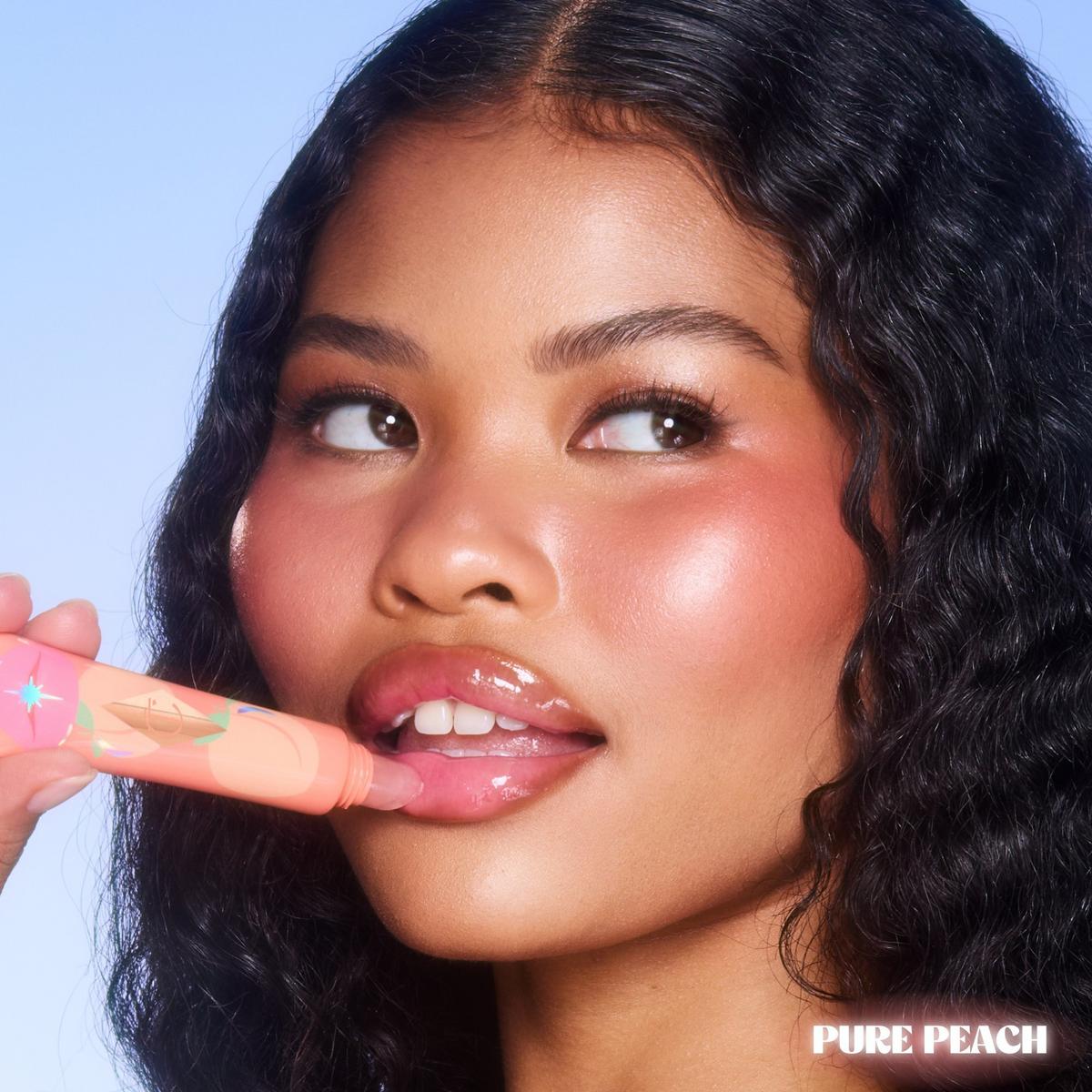 Unreal Lips Healthy Glow Nectar Oil - Juicylicious Pure Peach