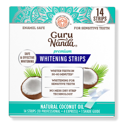GuruNanda Whitening Strips - 7 Day Treatment