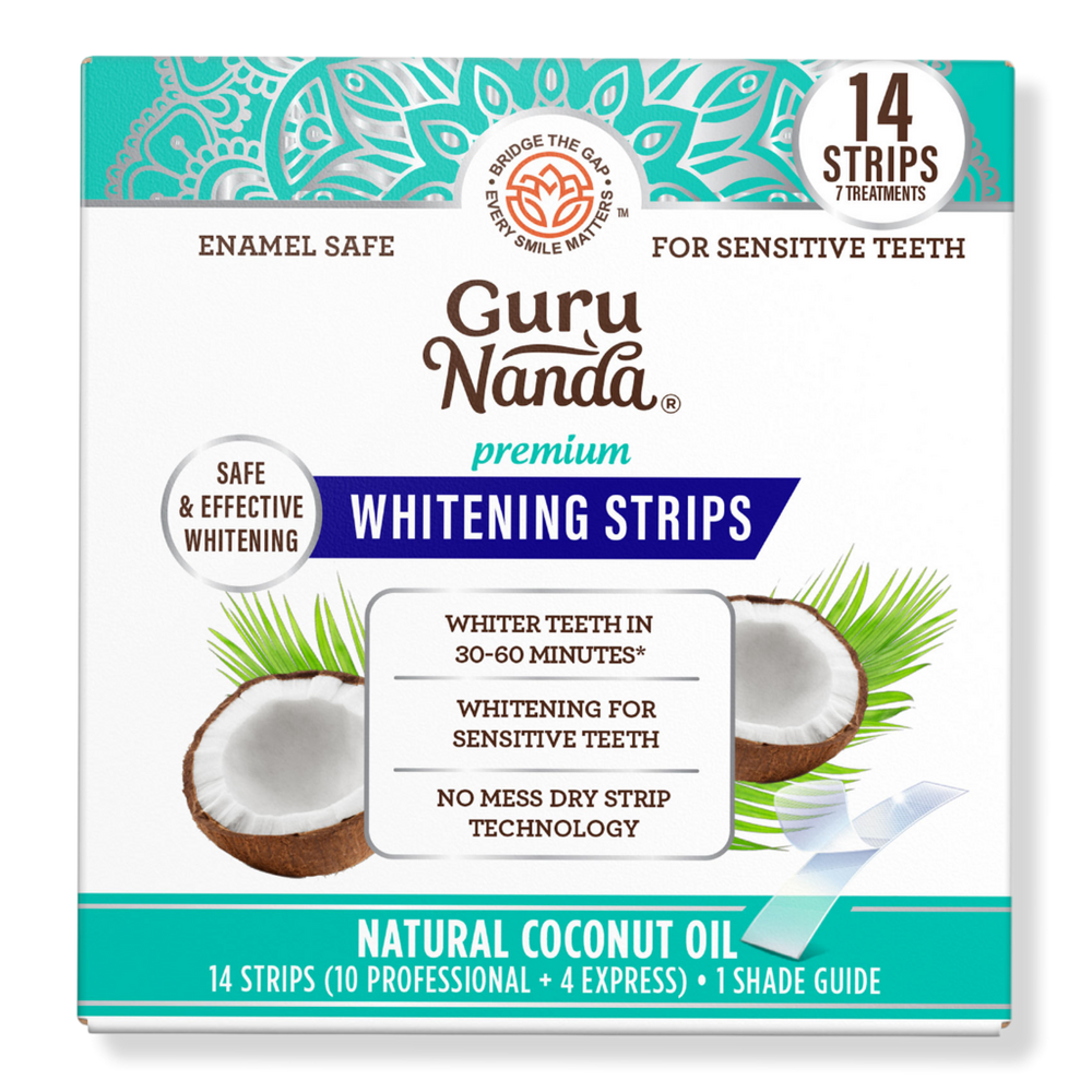 Gurunanda Whitening Strips - 7 Day Treatment