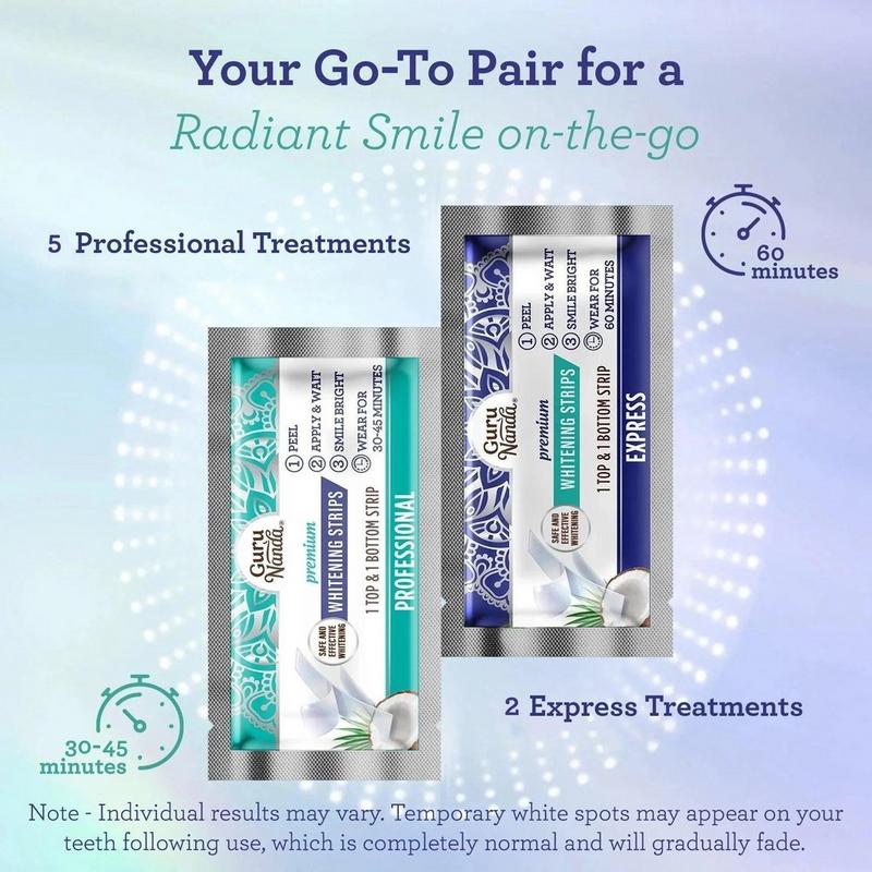 GuruNanda - Whitening Strips - 7 Day Treatment | Ulta Beauty