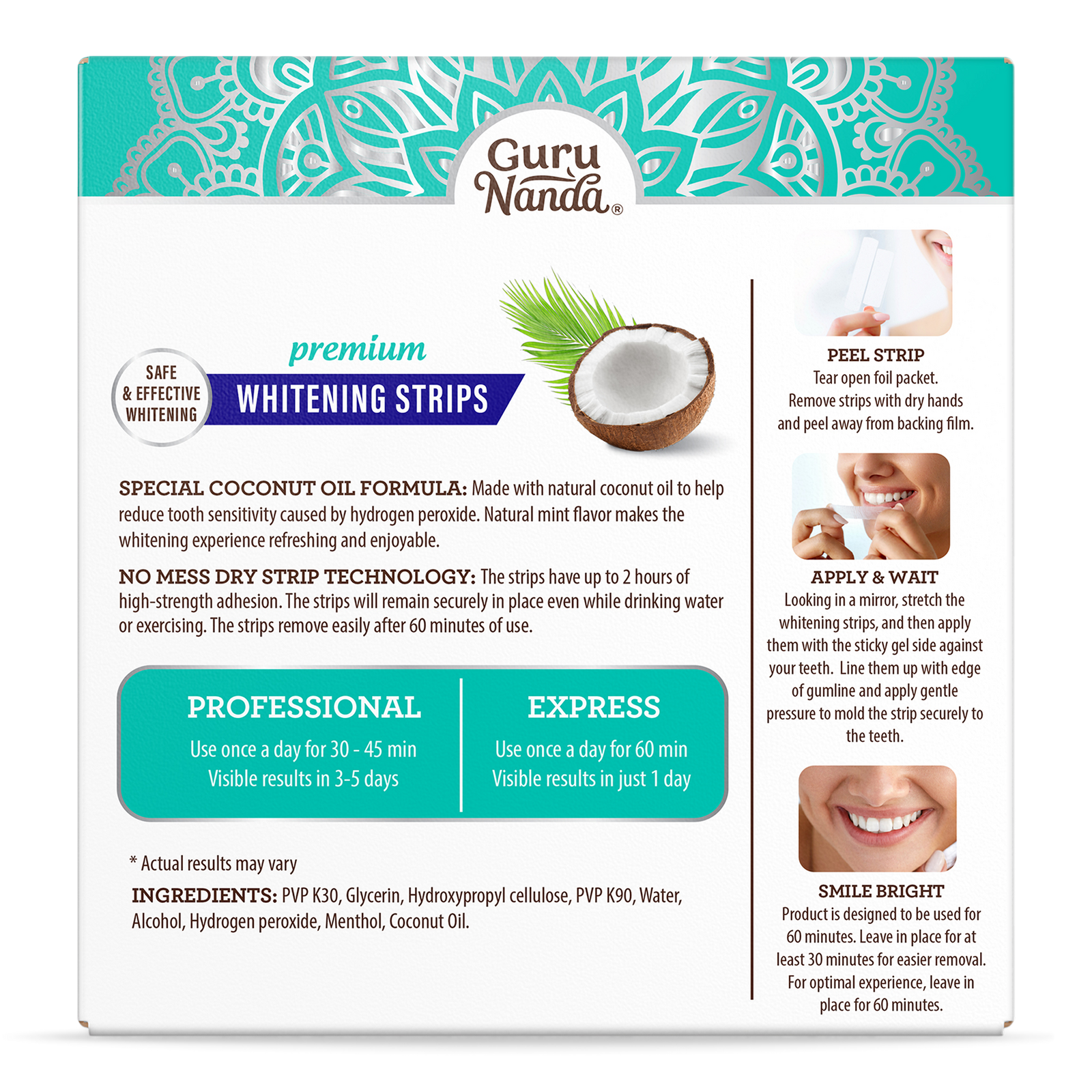 Whitening Strips - 7 Day Treatment