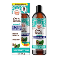 Farmed Mint Oil Pulling Oral Rinse with Essential Oils & Vitamins