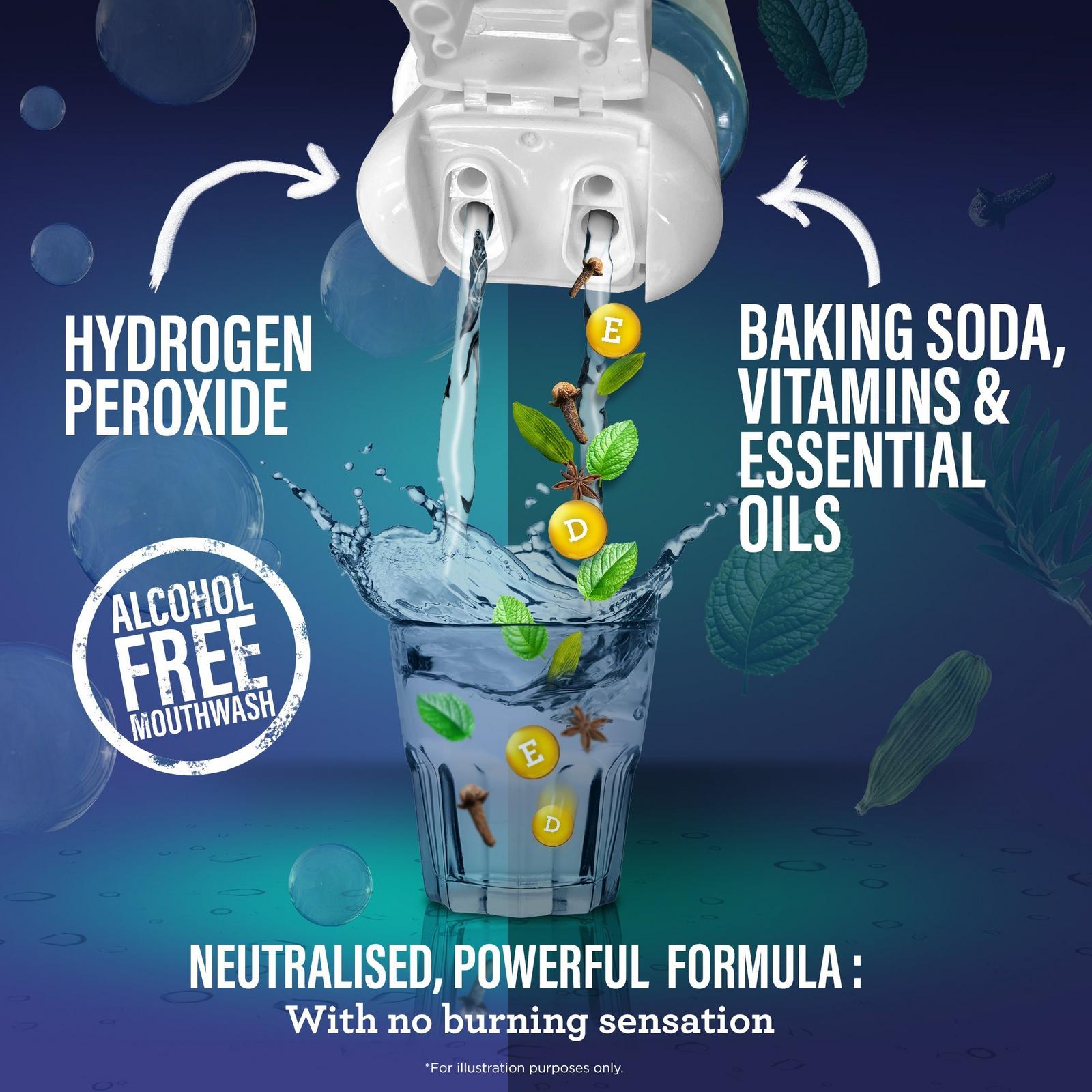 Dual Barrel Whitening Mouthwash