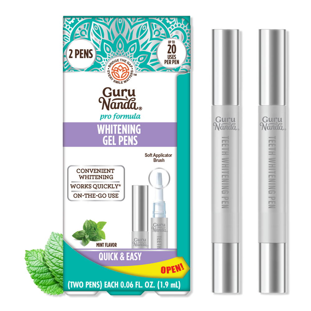 Gurunanda Pro Formula Whitening Gel Pen - 2 Pack