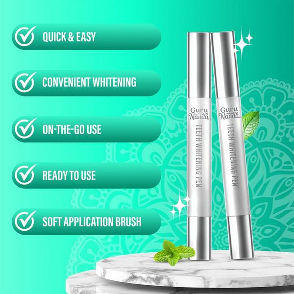 GuruNanda Pro Formula Whitening Gel Pen - 2 Pack #2