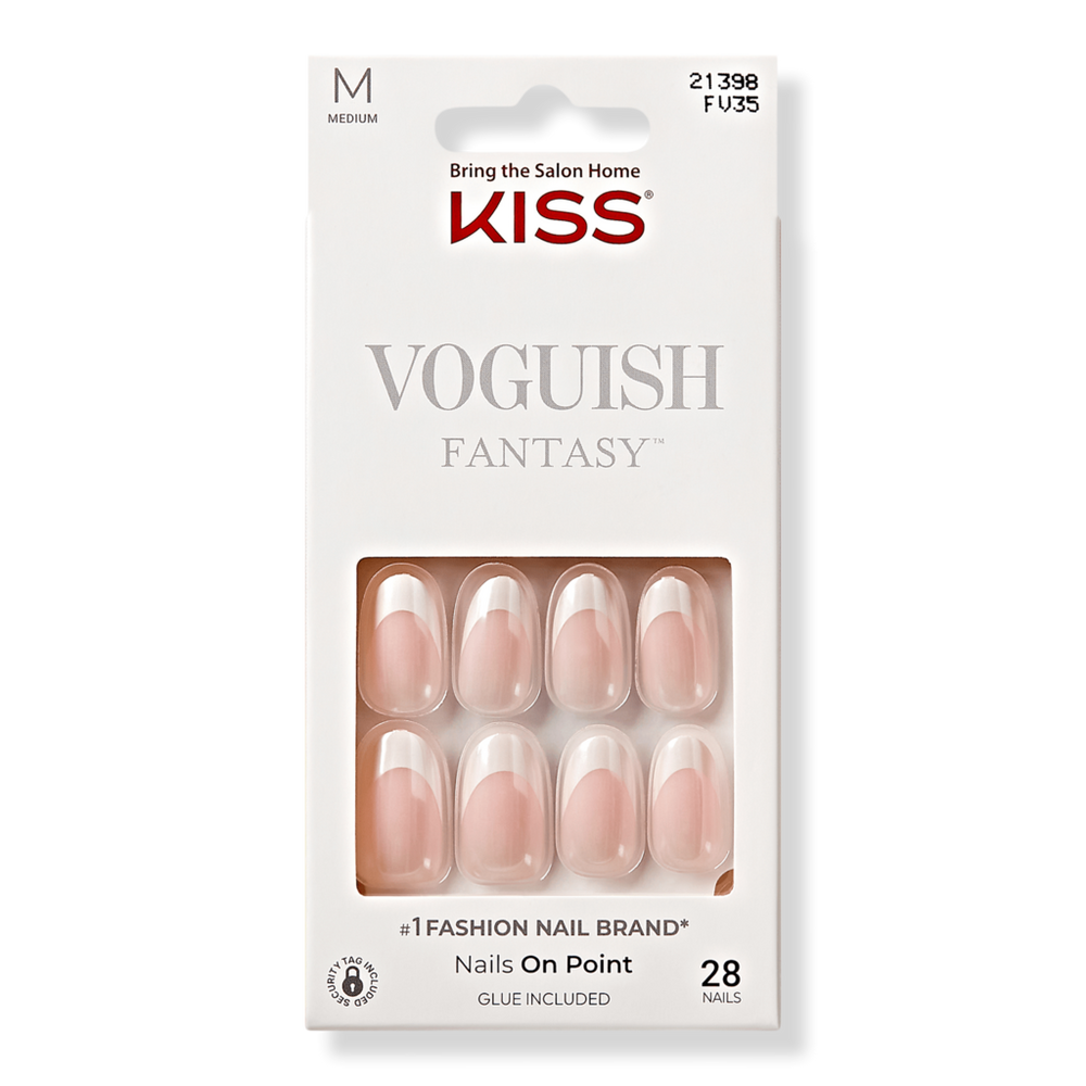 Kiss Voguish Fantasy Press-on Nails - Golden Warmth