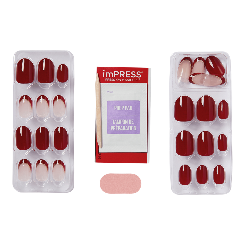 imPRESS Design Short Press-On Manicure Nails - The Iconic