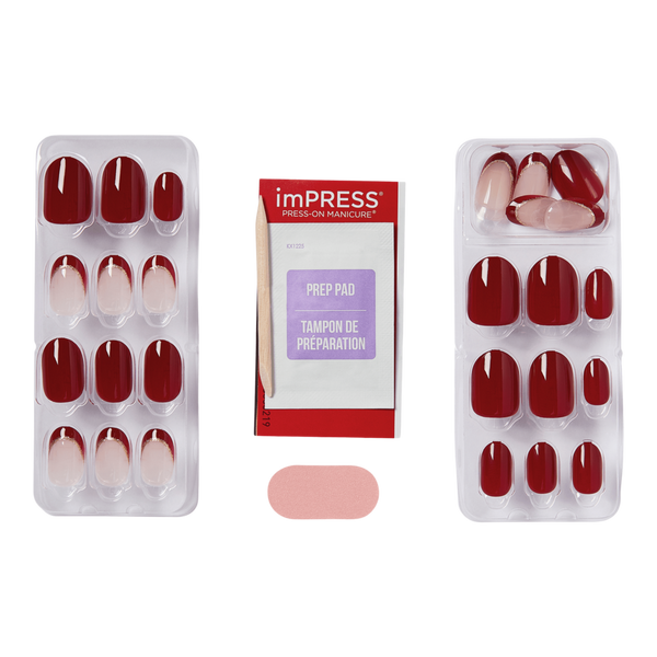 Kiss imPRESS Design Short Press-On Manicure Nails #3