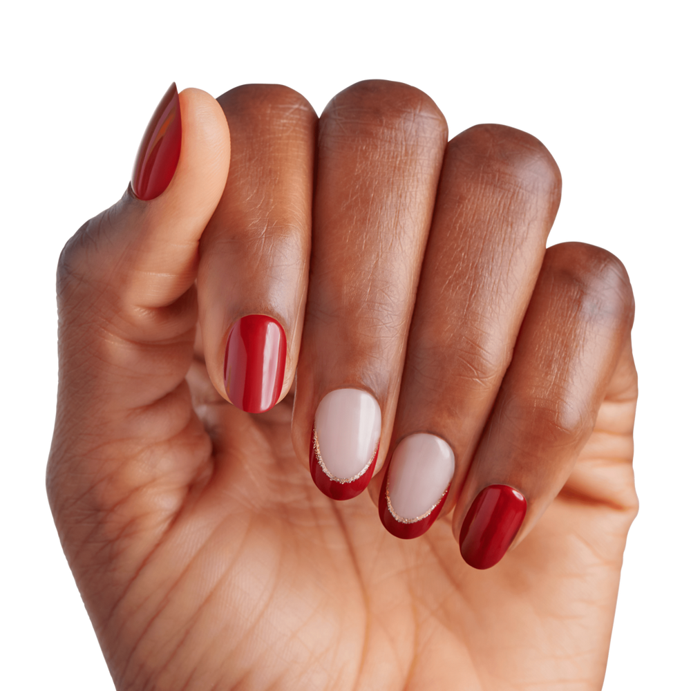 imPRESS Design Short Press-On Manicure Nails - The Iconic