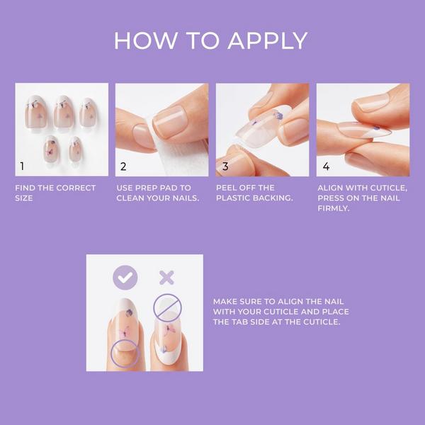 Kiss imPRESS Design Short Press-On Manicure Nails #7