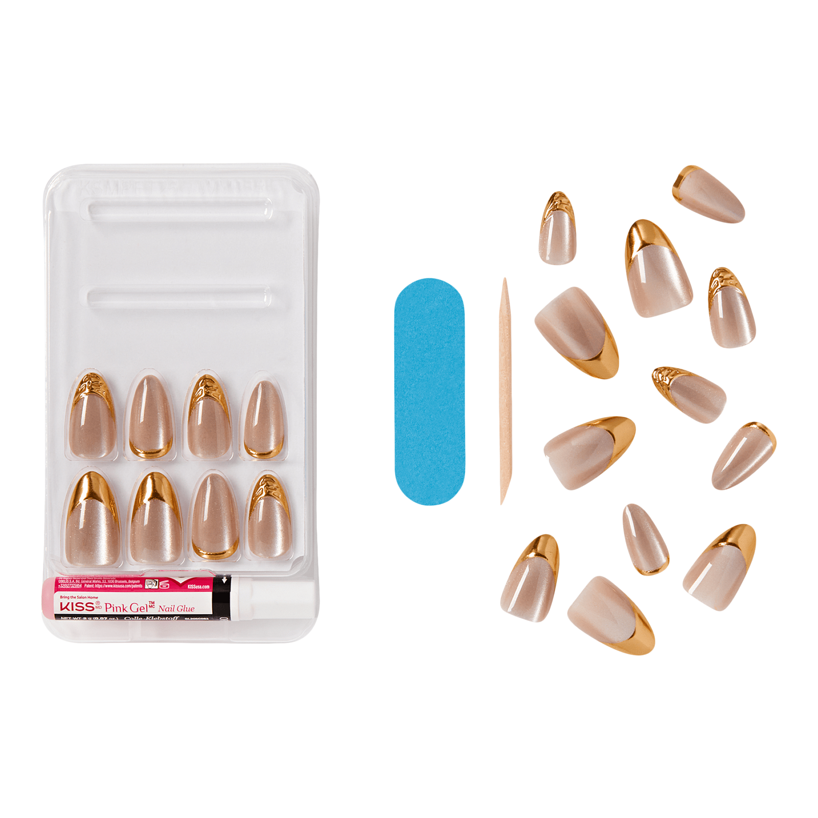 Nail Drip Glue-On Fake Nails - Set List