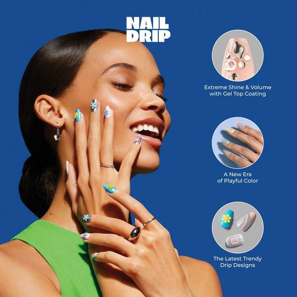 Kiss Nail Drip Glue-On Fake Nails #6