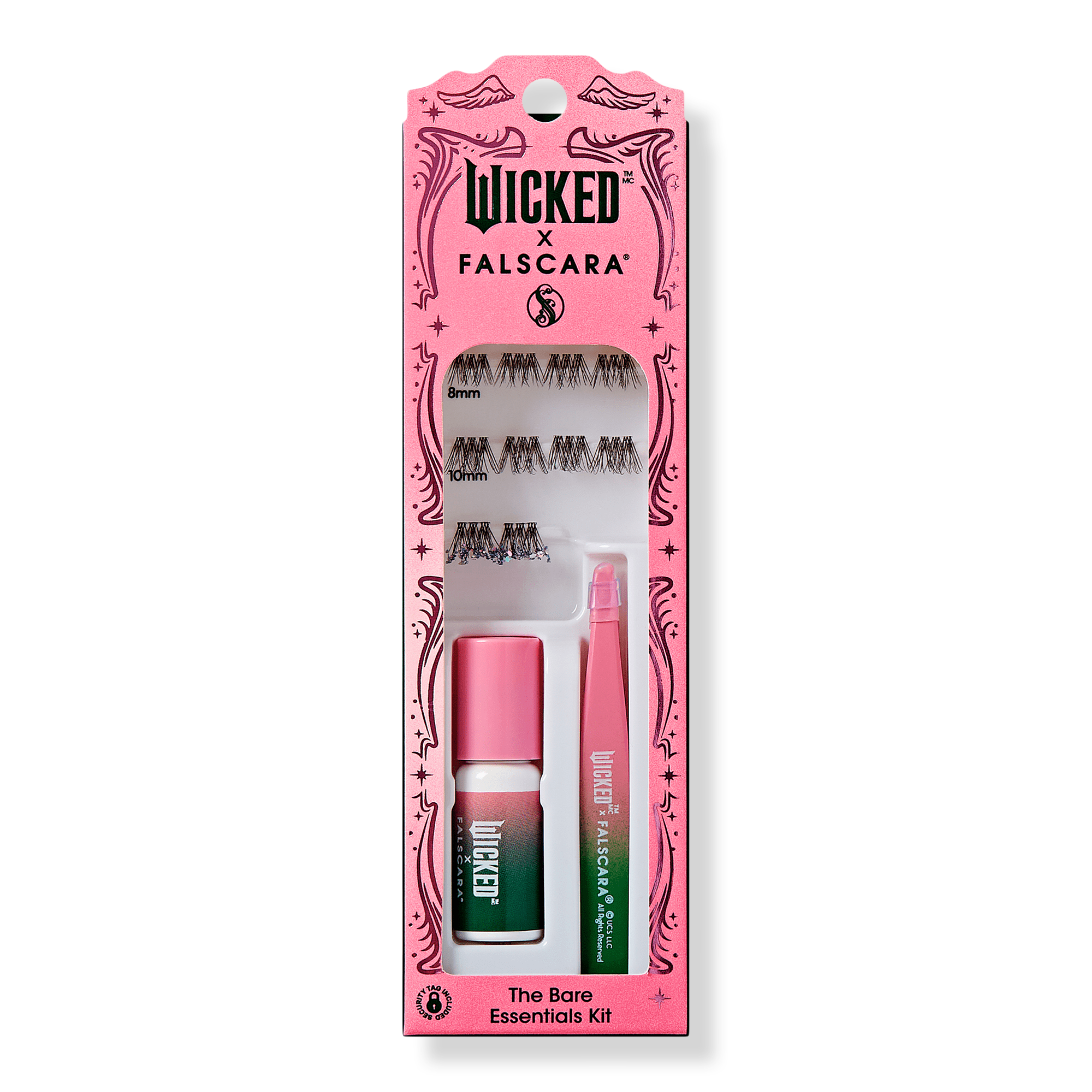Kiss WICKED X FALSCARA False Eyelashes, Lash Extension Kit #1