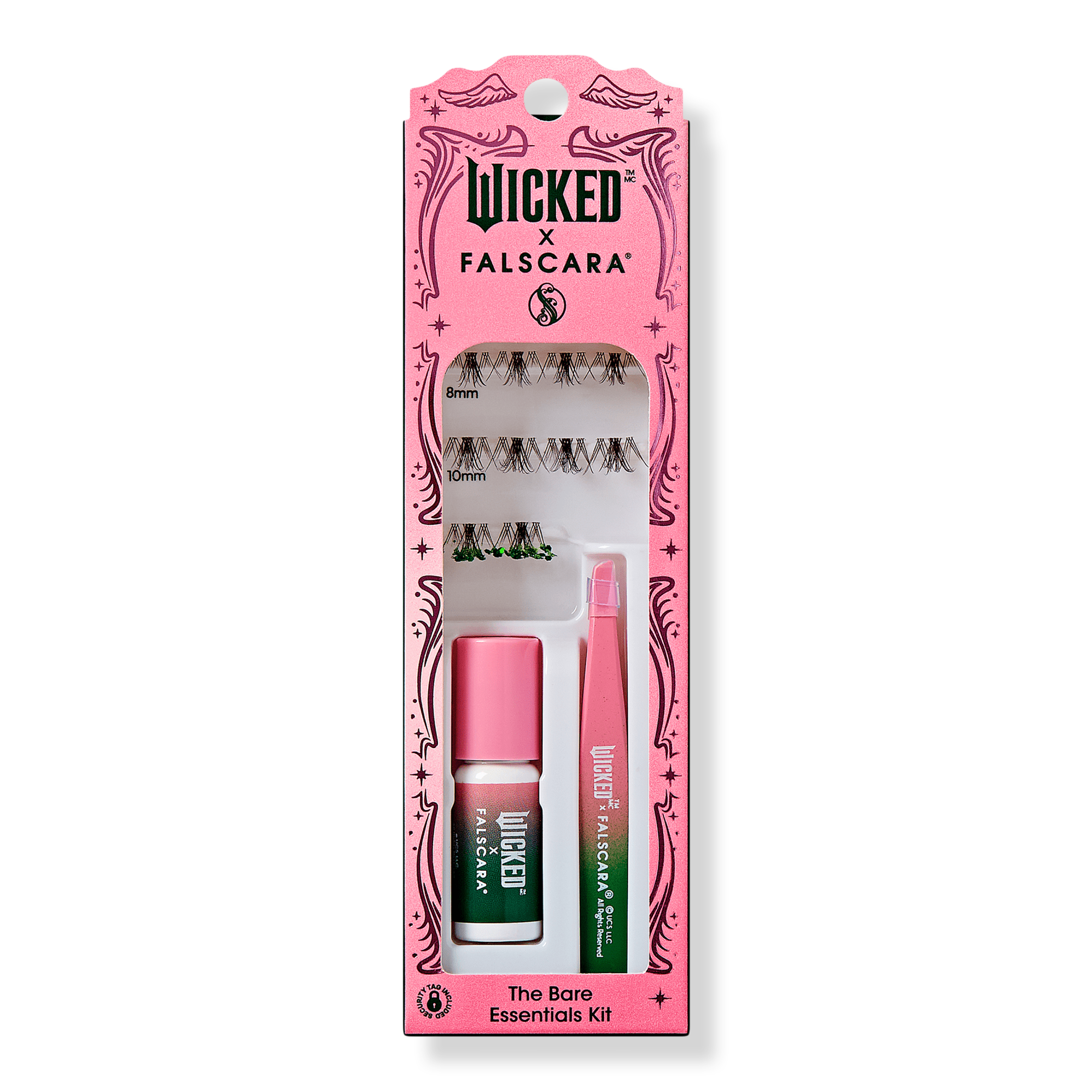 Kiss WICKED X FALSCARA False Eyelashes, Lash Extension Kit #1