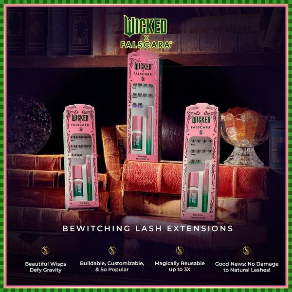 Kiss WICKED X FALSCARA False Eyelashes, Lash Extension Kit #7