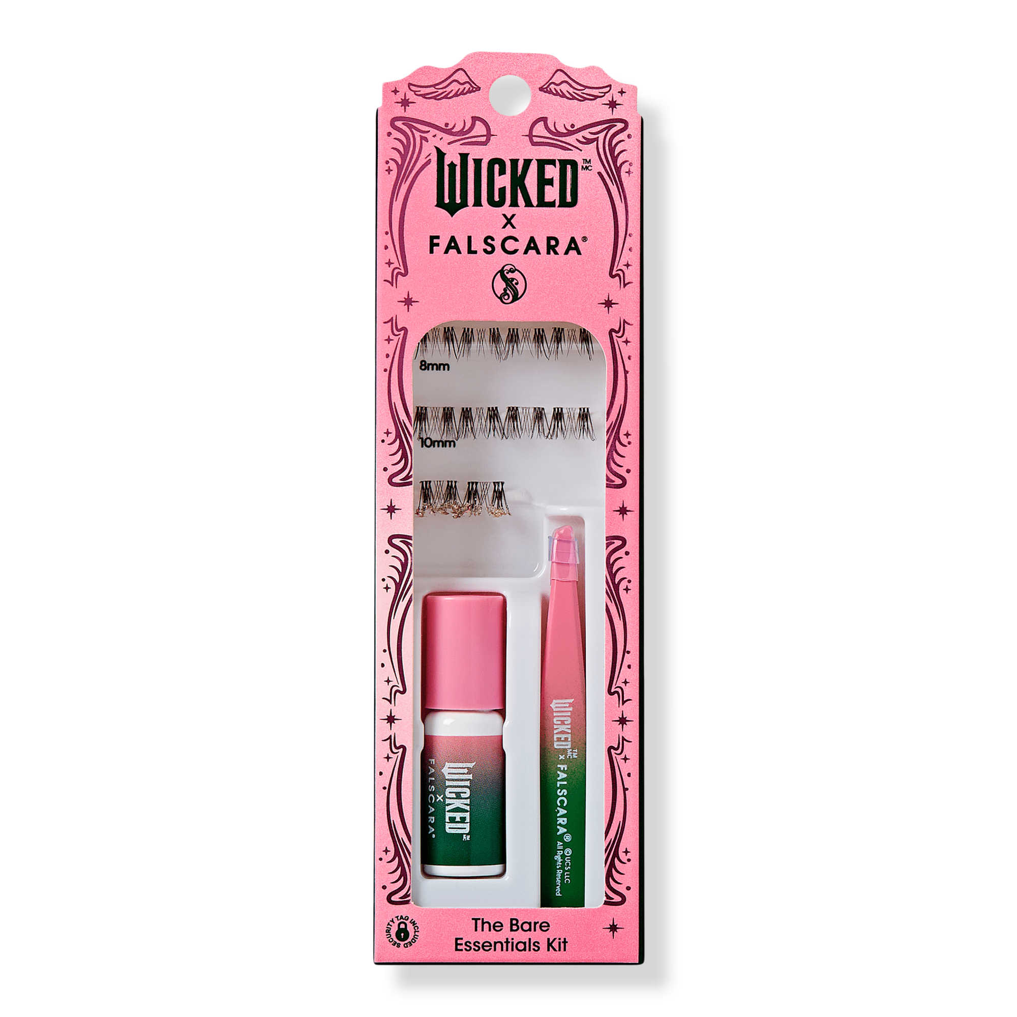 Kiss WICKED X FALSCARA False Eyelashes, Lash Extension Kit #1