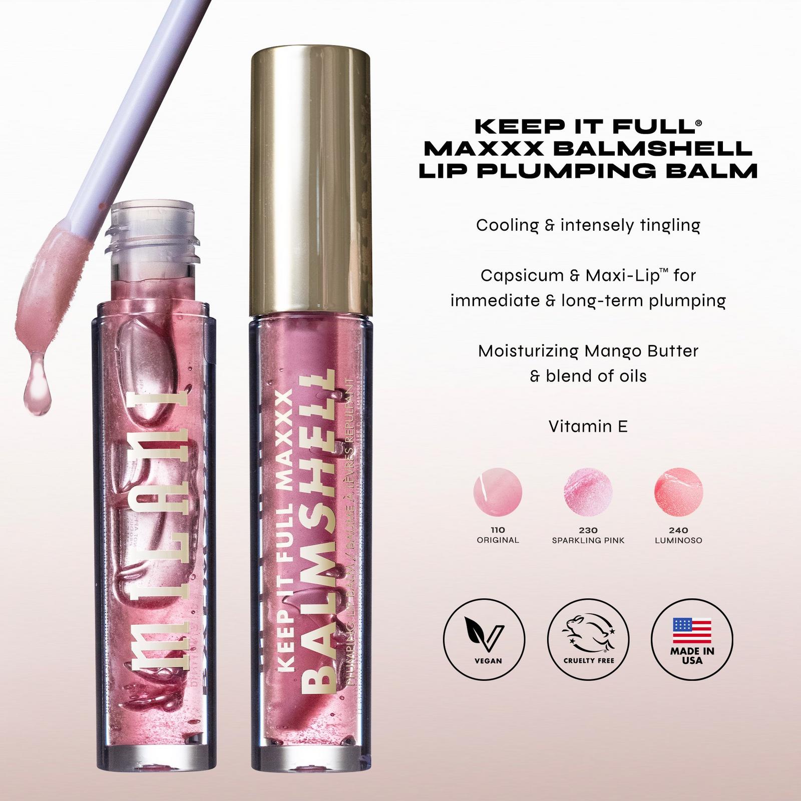 Keep It Full Maxxx Balmshell Plumping Lip Balm - Sparkling Pink