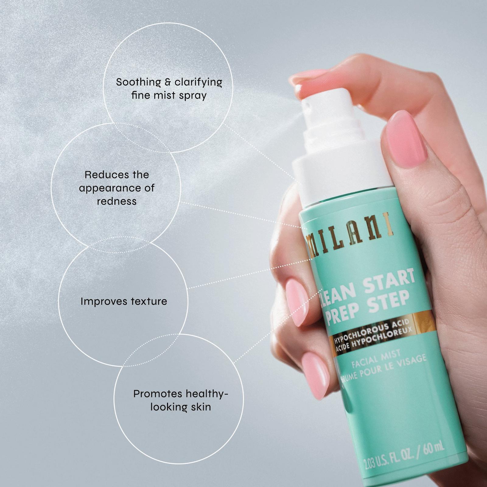 Clean Start Prep Step Hypochlorous Acid Facial Mist