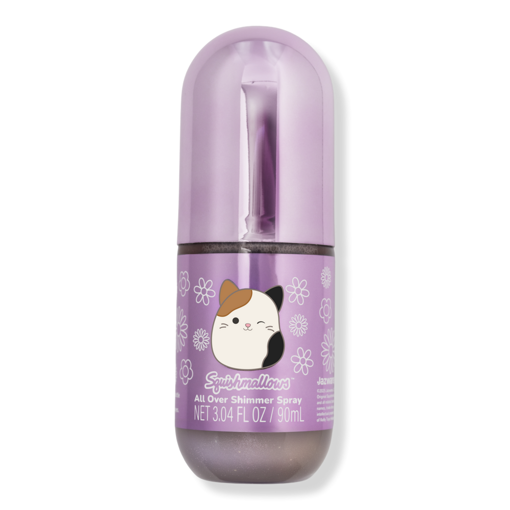 Squishmallows All Over Shimmer Spray - Spring Daisies