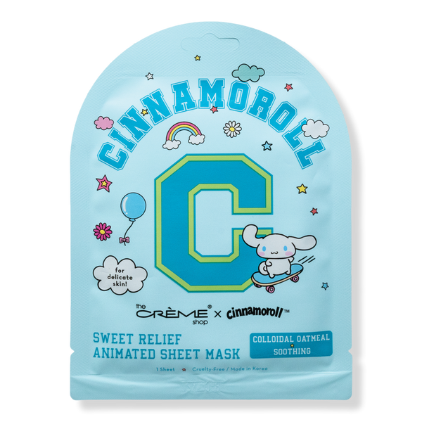 The Crème Shop Cinnamoroll Sweet Relief Animated Sheet Mask #1