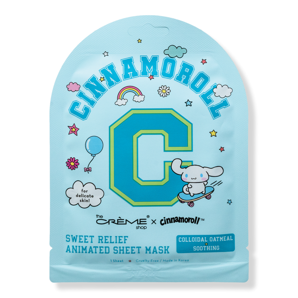 The Creme Shop Cinnamoroll Sweet Relief Animated Sheet Mask