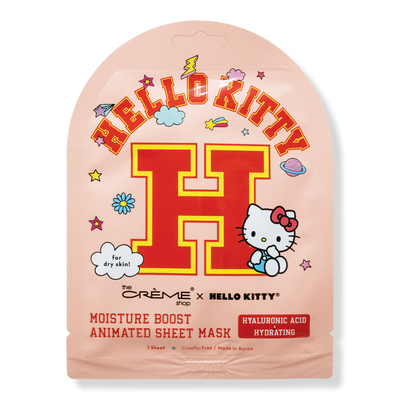 The Crème Shop Hello Kitty Moisture Boost Animated Sheet Mask