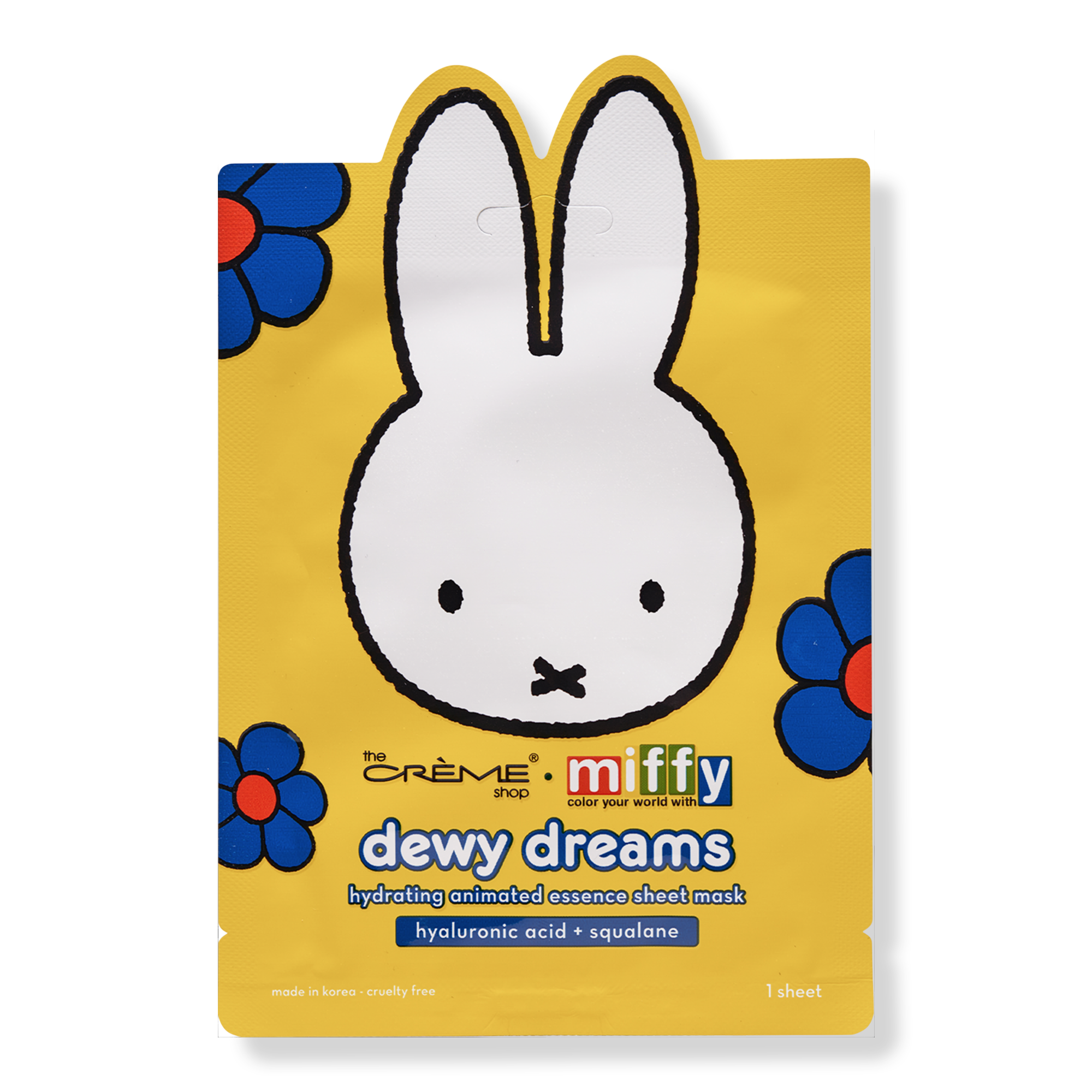 The Crème Shop Miffy Dewy Dreams Printed Essence Sheet Mask #1