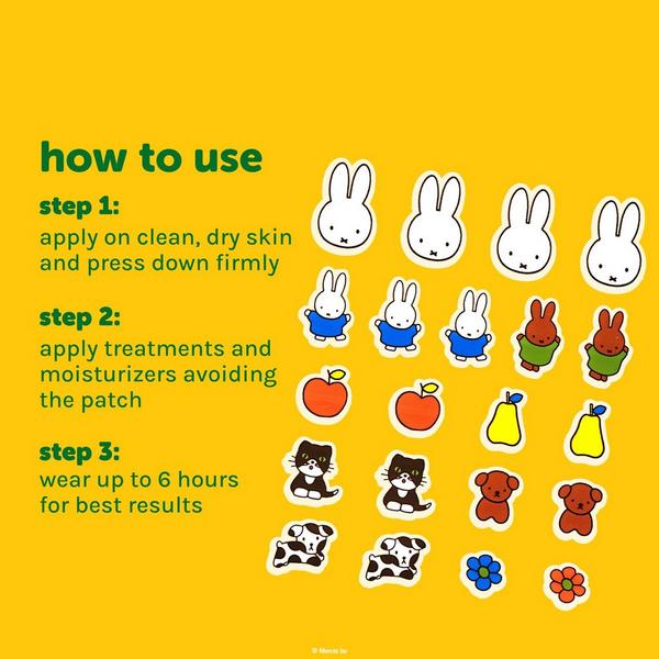 The Crème Shop Miffy Clear As Day Blemish Patches #6