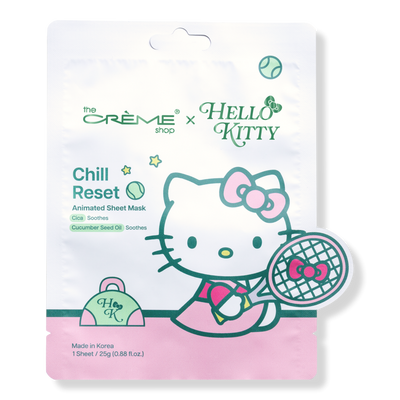 The Crème Shop Hello Kitty Chill Reset Printed Essence Sheet Mask