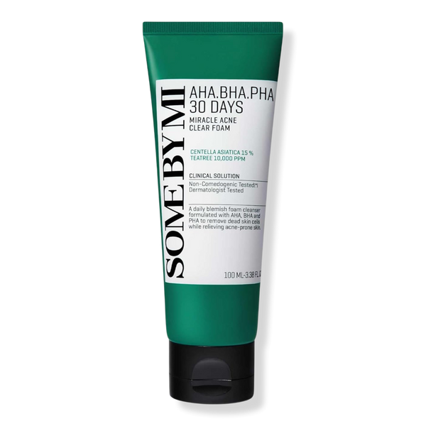 SOME BY MI AHA BHA PHA 30 Days Miracle Acne Cleansing Foam #1